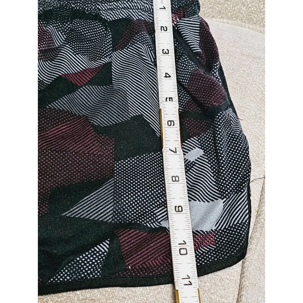 Sho Sho athletic Shorts size Large drawstring pockets gray red‎